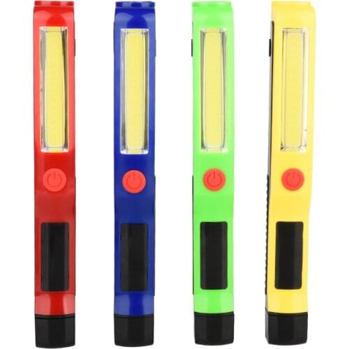 Plastic working lamp with magnet outdoor automobile maintenance lamp 3wcob maintenance lamp with red light