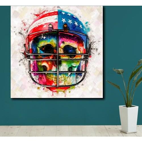 Large Size Pop Art Born In The USA Oil Painting Wall Art Picture Painting Printed On Canvas Home Decor Abstract Print Painting