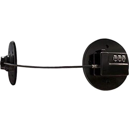 Refrigerator Strong Adhesive 3-Digit Password Lock for Cabinet File Drawer Window Child Safety