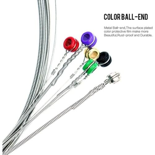 Orphee Free Shipping Hot 1 Set Practiced Nickel Plated Steel Guitar Strings For Electric Guitar With Original Retail Package