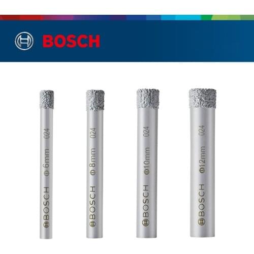 Bosch Original Brazed Diamond Tile Drill Bits Are Suitable For High-Hardness Ceramic Tiles And Marble Professional Accessories
