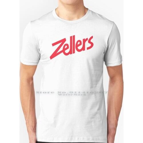 Zellers Department Stores T Shirt 100% Pure Cotton Zellers Zellers Department Stores Canada Canadian Brampton Ontario Defunct