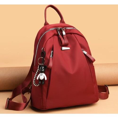 Womens Bag Travel Backpack Handbag Fashion Oxford Summer Mini Black Backpack Womens Bags Cheap