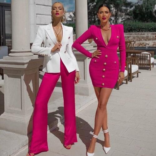 2021 Fall Sexy V Neck Buttons Long Sleeve Bandage Party Dress for Women Vintage Orange Casual Bodycon Robe Femme Vestidos HD8392