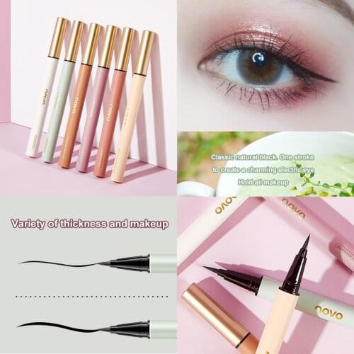 1 Pcs Liquid Eyeliner Smooth Lines Non-smudge Quick-drying Waterproof Sweatproof Naturl Long-lasting Makeup Cosmetics TSLM2
