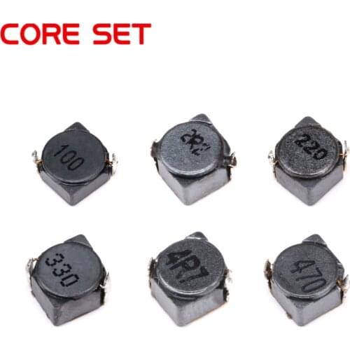 10PCS/LOT CDRH4D28 SMD Power Inductor 2.2uh 437uh 10uh 22uh 33uh 47uh Shielded Inductor 5*5*3mm Inductance