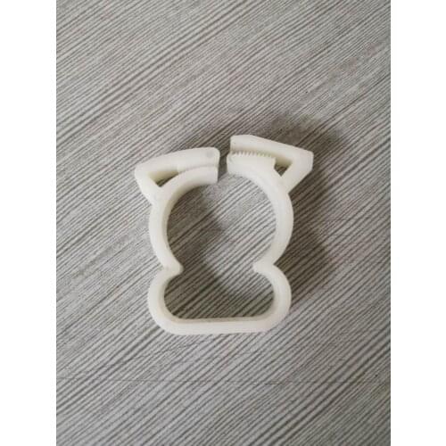 100pcs Nylon Hose Clip 5/8x9/32 twin hose Fix Clip For Cow Goat Sheep Milking Machines