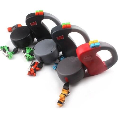 22*13 Durable Pet Dog Leash Nylon Extending Puppy Walking Leads Automatic Retractable Reflective Tape Dogs Leashes