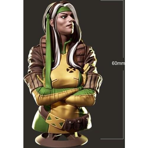 60mm Resin Model Kits The Bounty Female Hunter Figure Unpainted No Color RW-169