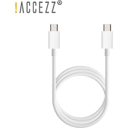 !ACCEZZ 100W USB C To Type C Cable 5A PD Fast Charger Cord Data Type-C Cables For Macbook iPad Xiaomi 10 Pro Samsung S21 Huawei