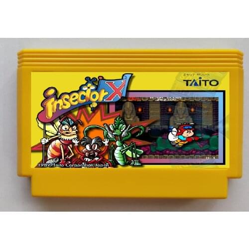 Insector X English Game Cartridge for NES/FC Console