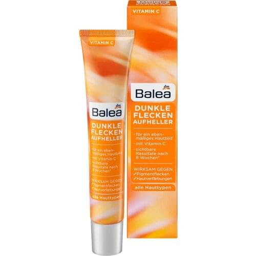 Germany Balea Dark Spots Brightener VitaminC Cream 50ml Beautiful Face Skin Problem Solver Pigment Lightening Hyper Pigmentation