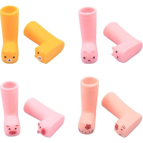 ICY DBS Blyth doll joint body animal boots 3cm*4cm cute plastic shoes rain boots