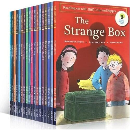 2021New 18 Books Volumes 10-12Grade Oxford Book Reading Tree Biff Chip & Kipper Manual To Help Children Read English Story