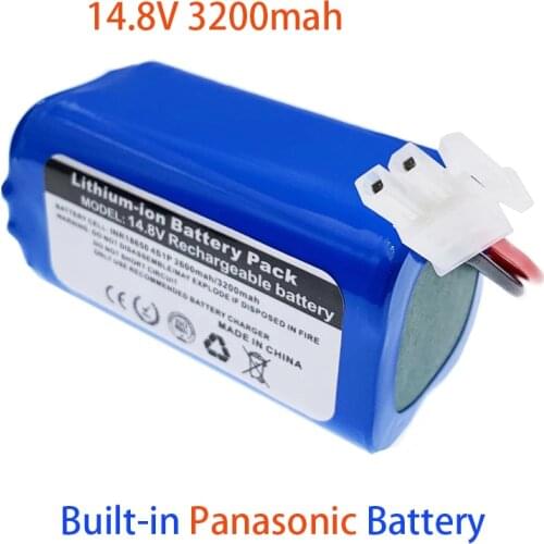 14.8V 2600mah 3200Mah Lithium Battery For ILIFE A4 A4s V7 A6 V7s Plus Robot Vacuum Cleaner ILife 4S 1P Full Capacity