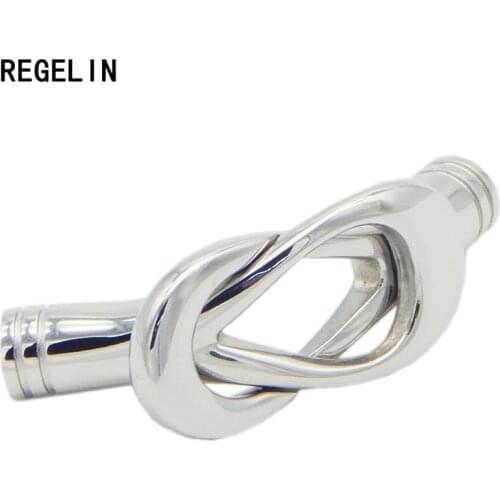 REGELIN Stainless Steel Jewelry Connector Magnetic Clasps Hooks Clasps For 5mm Leather Cord DIY Necklaces Bracelets Jewelry