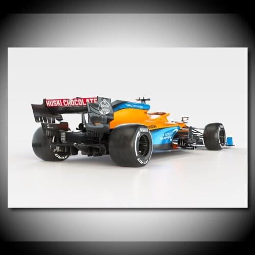McLaren Formula one Sport Car Race Cars Posters Wall Art Picture Prints Modern Canvas Paintings for Living Room Decor