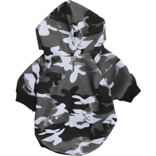 New Dog Cat Camouflage Puppy T-Shirt Coat Pet Clothes Winter Apparel Costumes