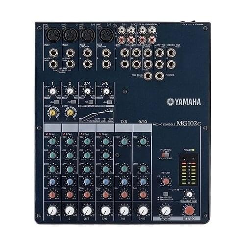 Yamaha MG102C 10 channels Professional Stereo Digital Mixer