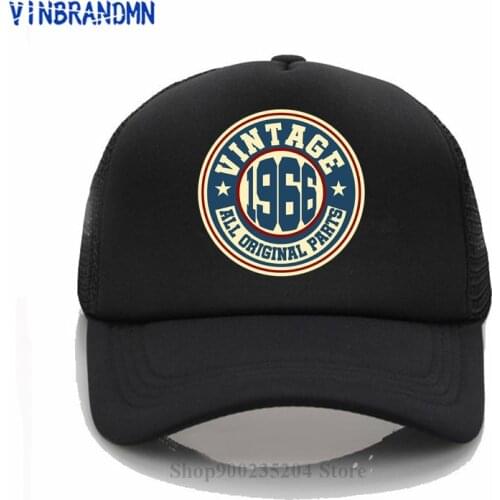 Retro Classic 55th Birthday Gift Baseball cap Vintage 1966 All Original Hip Hop hat 2021 Casual Fashion Born in 1966 Newest cap