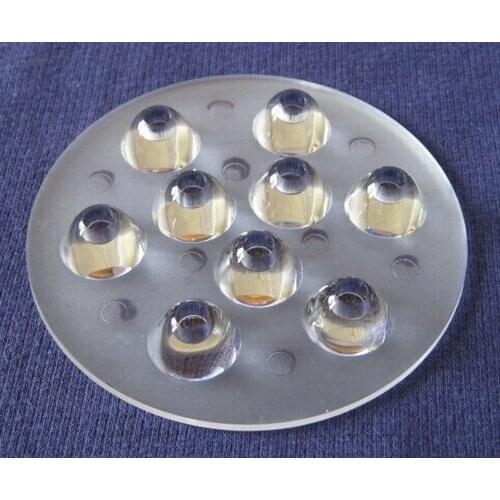 #9230-9P High quality LED Optical Lens, Size: 92X11mm, Degree: 30, PMMA materials, Clean surface