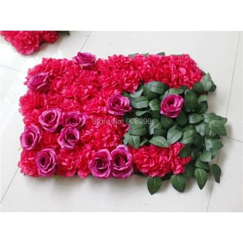 SPR High quality 10pcs/lot wedding flower wall stage backdrop decorative wholesale artificial flower table centerpiece