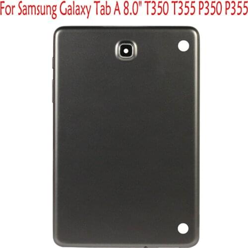 10 Pcs (Checked) For Samsung Galaxy Tab A 8.0" T350 T355 P350 P355 Back Battery Cover Housing Door Replacement White/Black