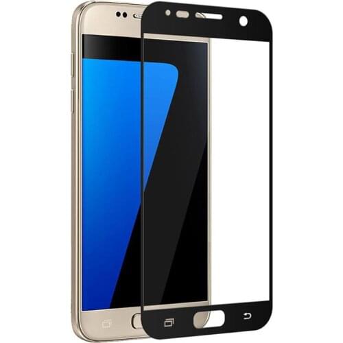 3D Full Cover Color Screen Protector Tempered Glass Flim Cover case for Samsung Galaxy S7 S6 J5 J7 Prime A3 A5 A7 2016 2017 Case