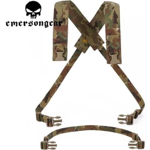 Emerson D3CRM Chest Hanging X-Shaped Carrying System Tactical Vest Shoulder Strap Arrying System Combat Accessories