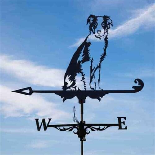 Weather vane decoration stainless steel home farm wind direction indicator measuring tool outdoor gardendecoration
