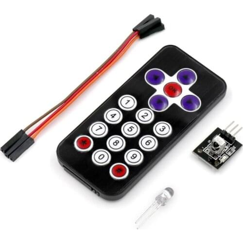 1Set Infrared Remote Control Module Wireless IR Receiver Module DIY Kit HX1838 For Arduino Raspberry Pi