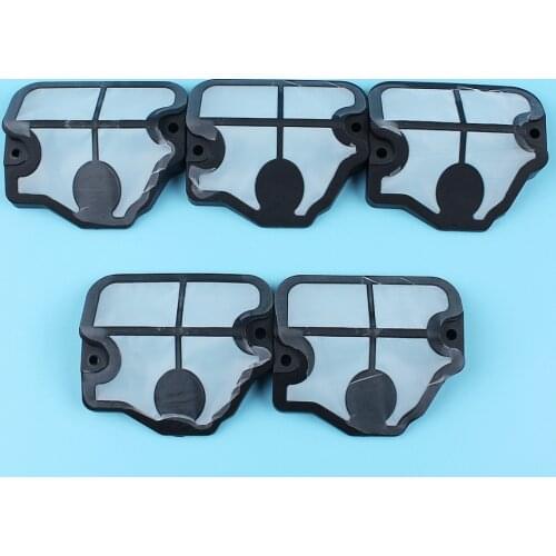 5Pcs/lot Air Filter Cleaner Kit For Husqvarna 36 41 136 137 141 142 136LE 137E 141LE 142E Chainsaw #530029811 Replacement Parts