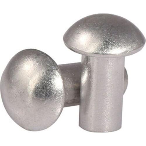 M1.5 Half Round head Rivet GB867 Aluminum Solid Rivets 3-6mm Length