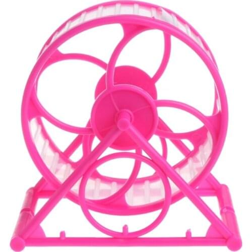 Pet Jogging Hamster Mouse Mice Small Exercise Toy Running Spinner Sport Wheels D08D