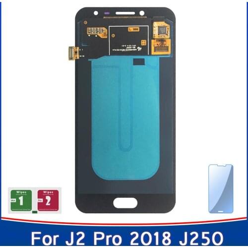 Oled J2 Pro LCD For Samsung Galaxy J2 Pro 2018 J250 J250M J250F LCD Touch Screen Display Sensor Panel Components