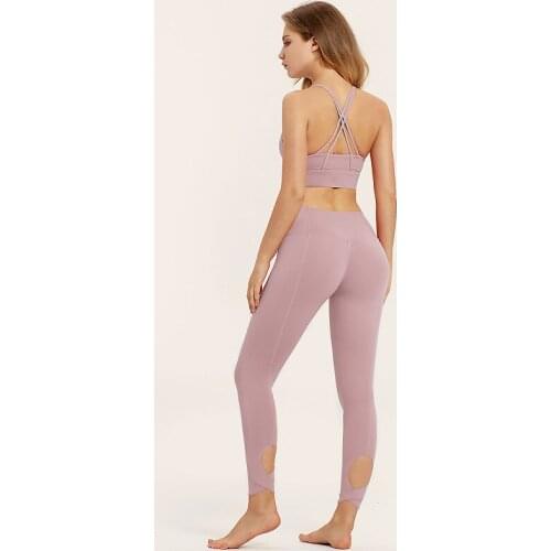 Sexy Women Sport Suit Short Sleeve Yoga Shirt Gym Clothing Patchwork Workout Leggings Sport Wear Running Yoga Set Dancing Suit