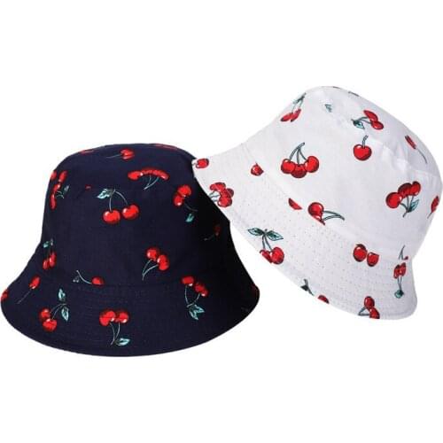 2021 New Fisherman Hat Ladies Printed Fisherman Hat Korean Solid Color Mountaineering Outdoor Sunscreen Fisherman Hat