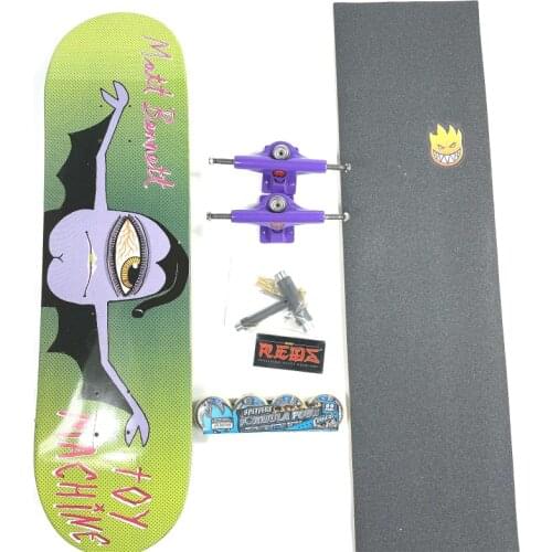 Skateboard Toymachine Complete Set 8.0/8.125/8.25/8.375/8.5 Professional 7 Layers Of Canadian Maple Stain High Quality