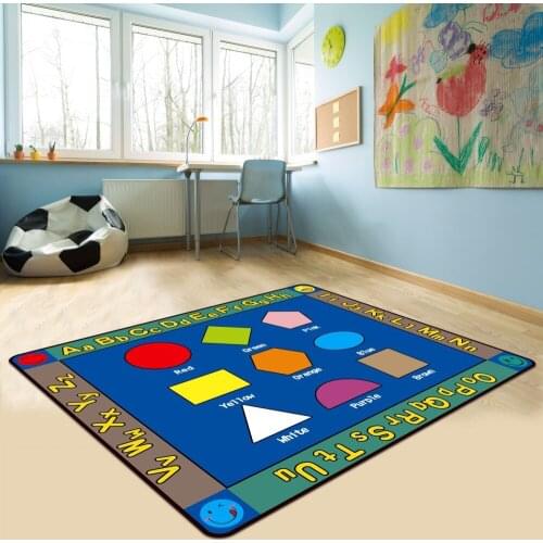 Puzzle Game Shaggy Anti-Skid Floor play Mats 3D Carpet Non-slip Rug Dining Living Room Soft Child Kids Bedroom Mat Carpet