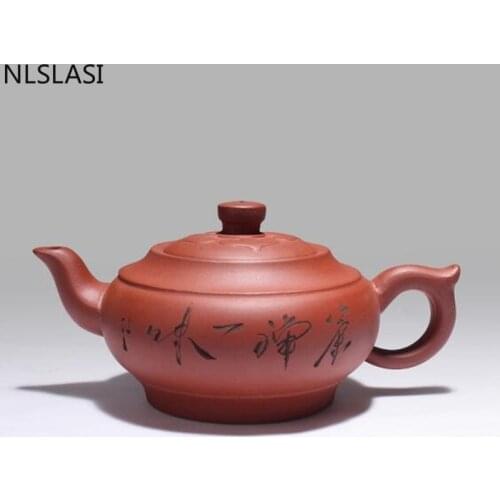 Zisha Yixing Zisha Teapot High capacity Tea Pot Handmade Tea set Tea Set Teapots Ceramic Chinese Ceramic Clay Kettle Gift