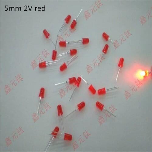 3mm 5mm led lighting bead red yellow blue green white YG Fog diffuse Highlight indicator beads 100pcs/lot