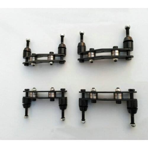 4pcs Electric Skateboard Truck Aluminum Bridge New 4 Wheels Skateboard Bridge Long Board Truck Black Skateboard Bridge