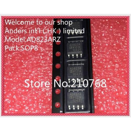 50pcs/lot AD823ARZTR AD823ARZ AD823AR AD823 SOP8