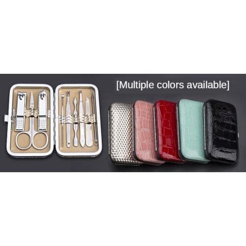 9 in 1 Soft Case Professional Manicure Pedicure Kit Tool For Dad Husband Men Boy Friend Holiday Birthday Christmas Present