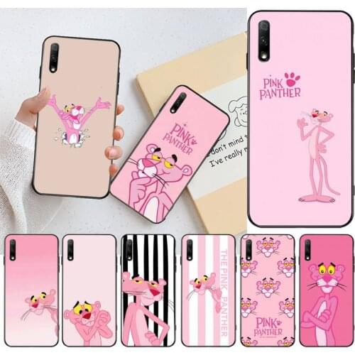 CUTEWANAN Pink Panther DIY phone Case cover Shell For Huawei Nova 6se 7 7pro 7se honor 7A 8A 7C Prime2019