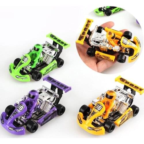 Child Educational Toys Boys Girls Non-Remote Control Inertial Formula Pull Back Karting Model Car Gift New Interesting Kids