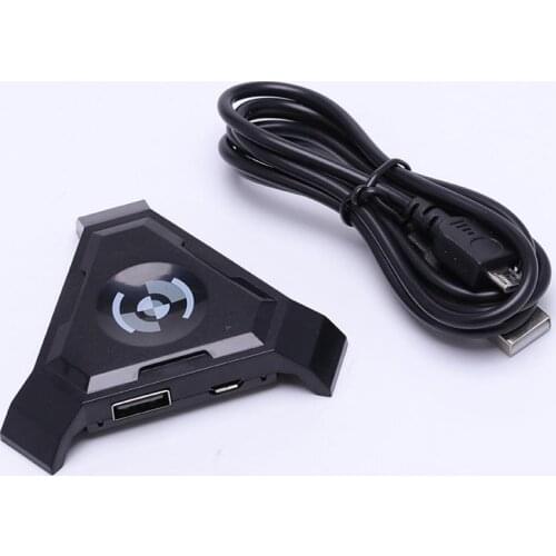 BSP-P5 FPS Shooting Gaming Bluetooth Keyboard Mouse Converter for Android IOS Support for Custom Button Settings Plug and Play