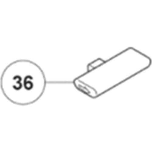 Push button for HIKOKI DS14DBSL DS18DBSL DS18DBL2 DS36DA DV18DBSL DV18DBL2 DV36DA 339768