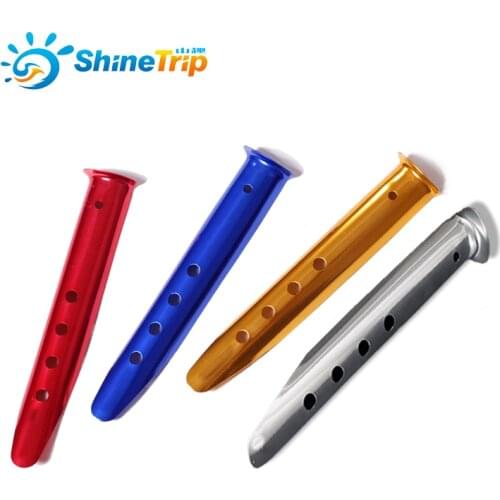 5pcs Outdoor Aluminum Alloy Sand Tent Peg Nail Ground Tent Stake Special For Sand Beach Camping Equipment Tents Building 23/31cm