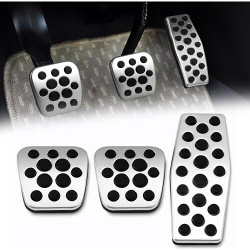Stainless Steel Pedal Pads Cover MT AT for Chevrolet Cruze Sedan Hatchback for OPEL Mokka 2013-2015 ASTRA J Insignia Car Styling